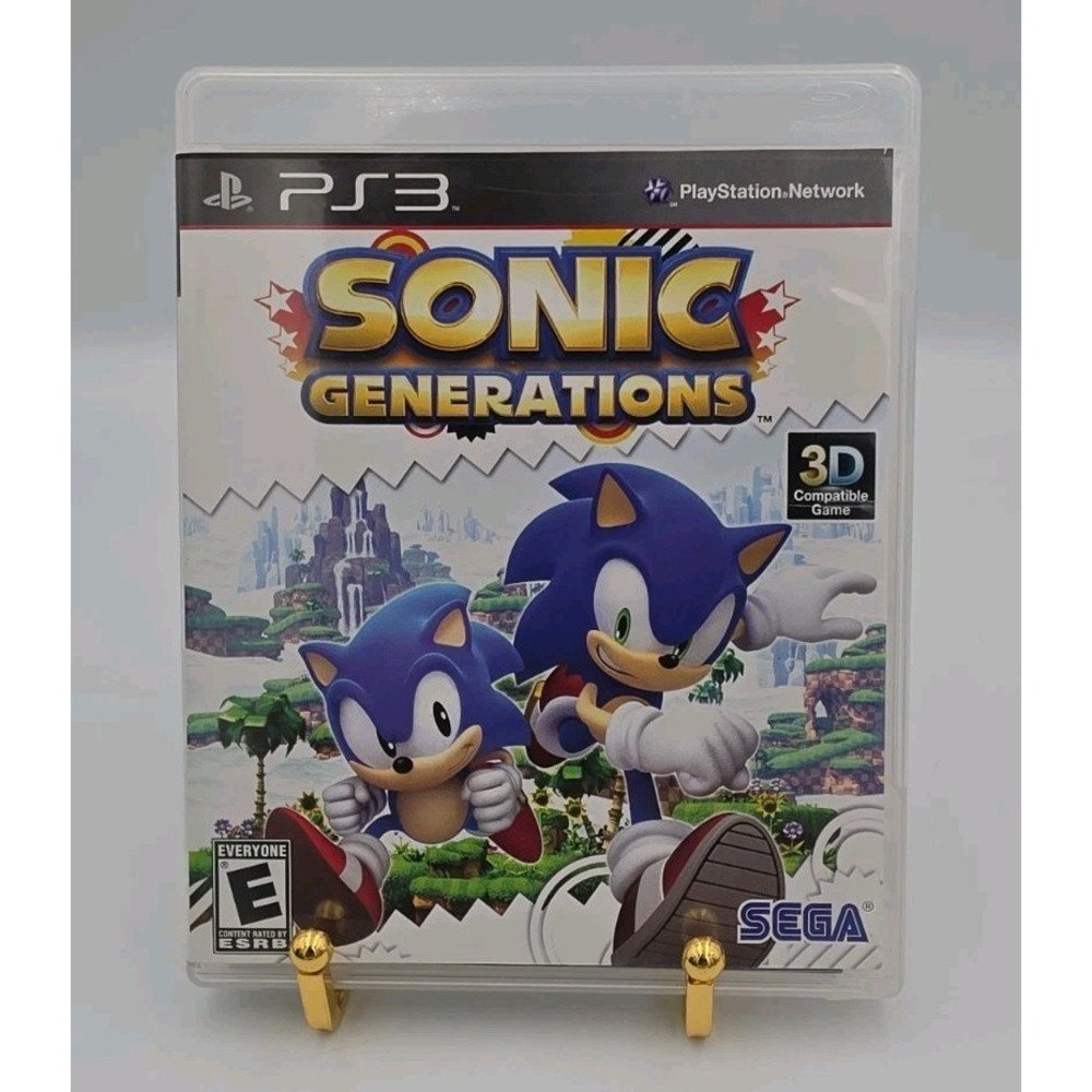 Sonic Generations Sony PlayStation 3 PS3 Sega Platformer Video Game CIB Tested